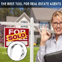 Amylove Real Estate Sign Clips for Hanging Signs, frame 2