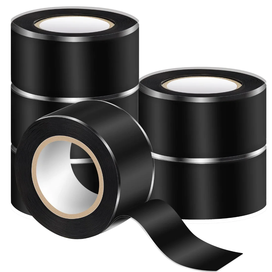 Amylove Waterproof Self Fusing Silicone Tape 1 Inch x 10 ft Black