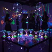 Amylove Mini Fiber Optic Lamp Glow Party Favors, frame 2