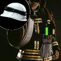 Amylove Firefighter Tools Include 2 Firefighter Helmet Band 2 Glove, frame 3