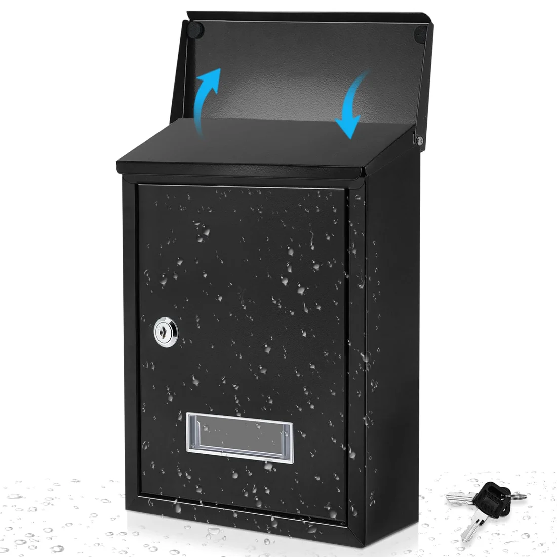 Amylove Locking Wall Mount Mailbox Key Lock