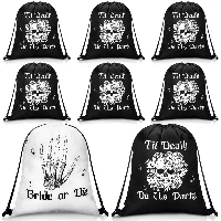 Amylove Bride or Die Bachelorette Party Drawstring Bags, frame 1