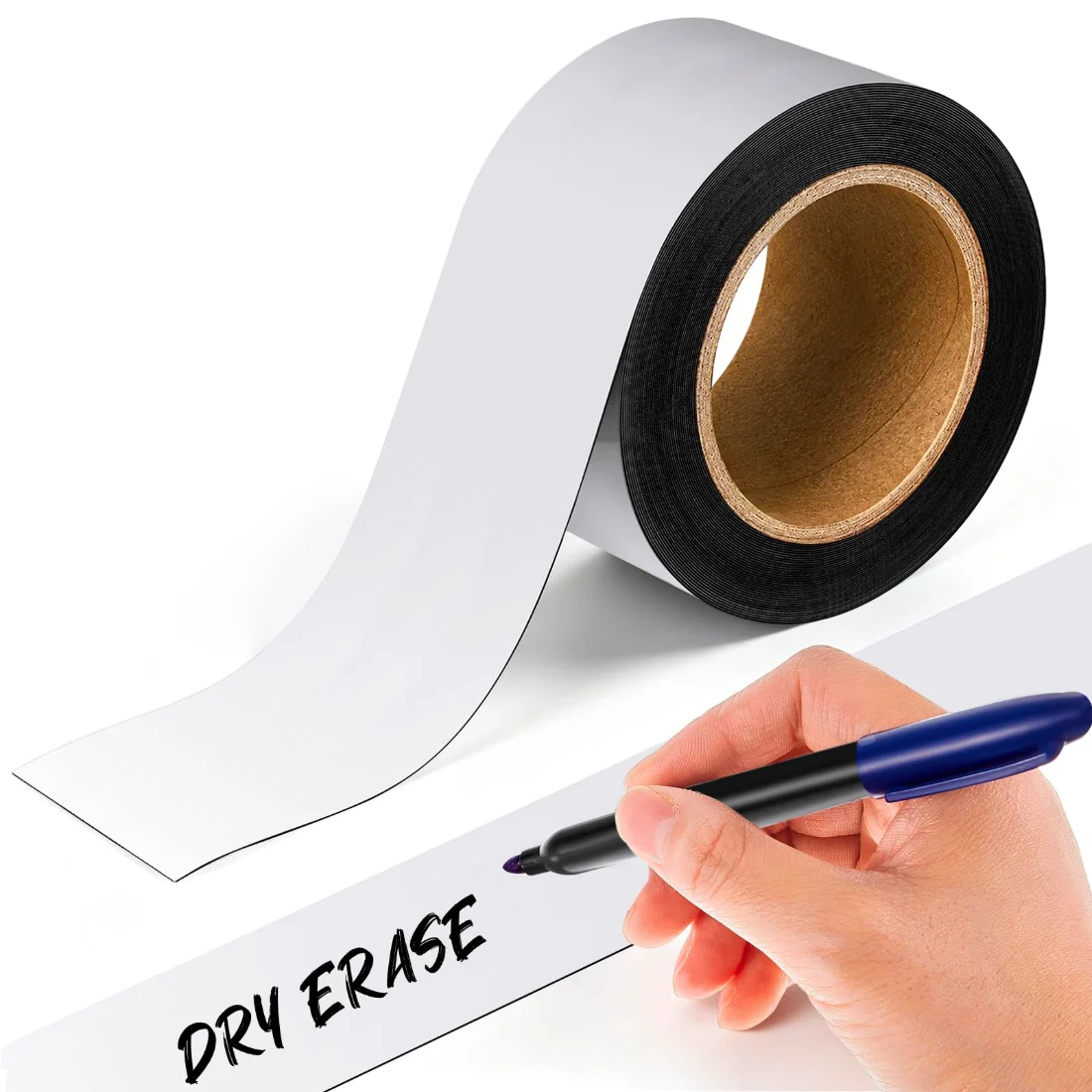 Amylove 3" x30ft Dry Erase Magnetic Tape Roll