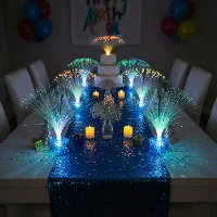 Amylove Mini Fiber Optic Lamp Glow in Dark Party Favor, frame 5
