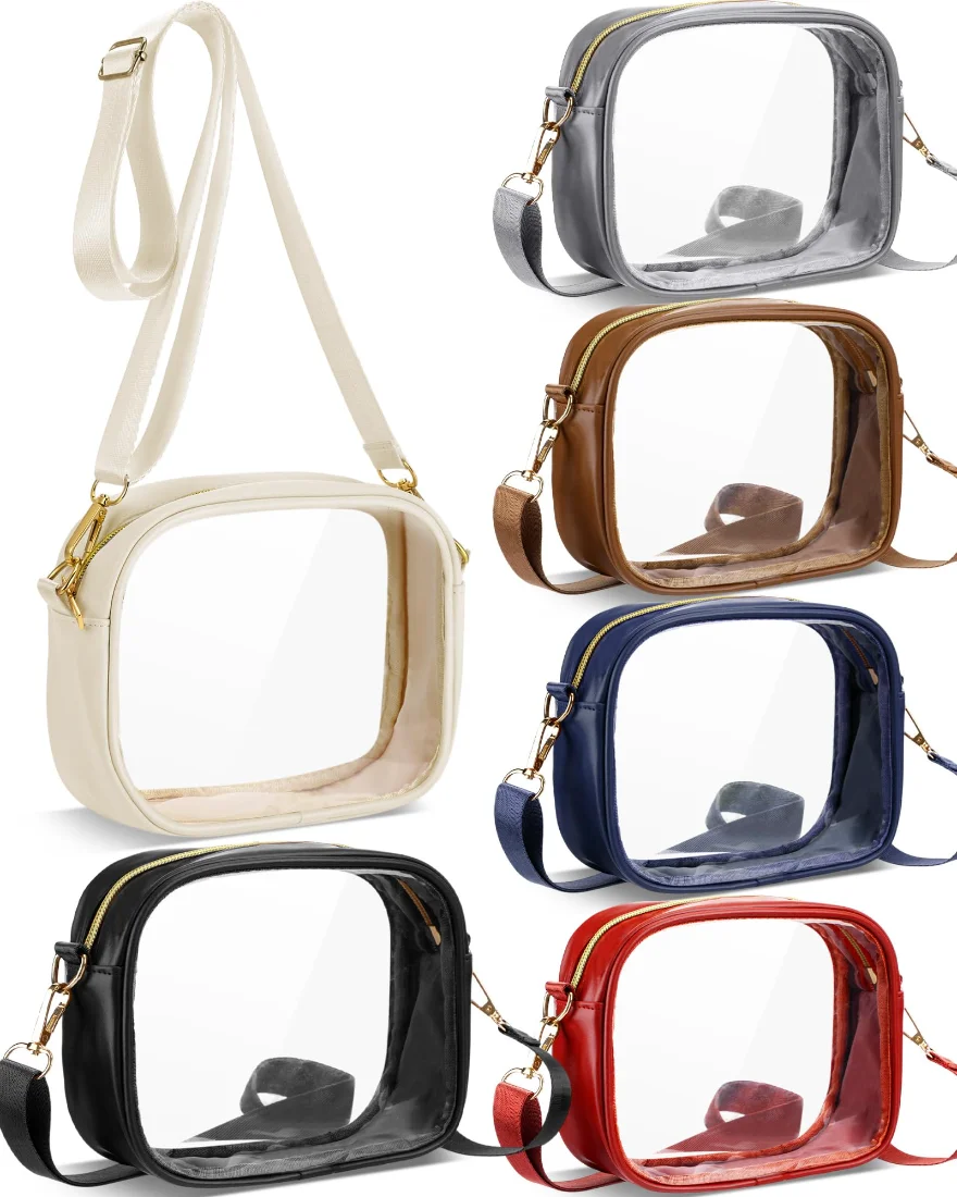 Amylove Clear Stadium Approved Crossbody Bags