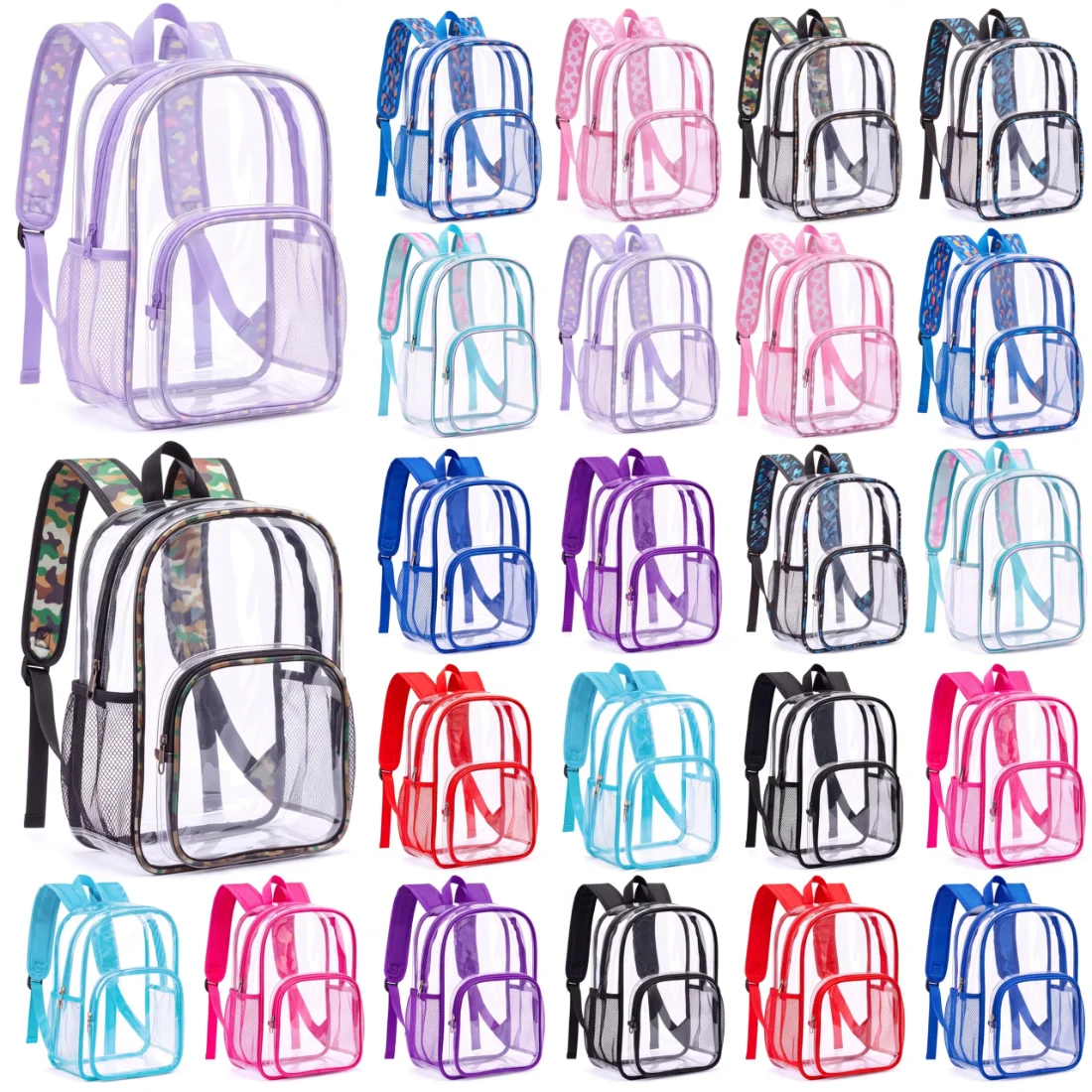 Amylove Clear Backpacks Kid