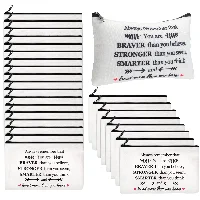 Amylove Christmas Inspirational Gifts Cosmetic Bag Makeup Bags with, frame 1