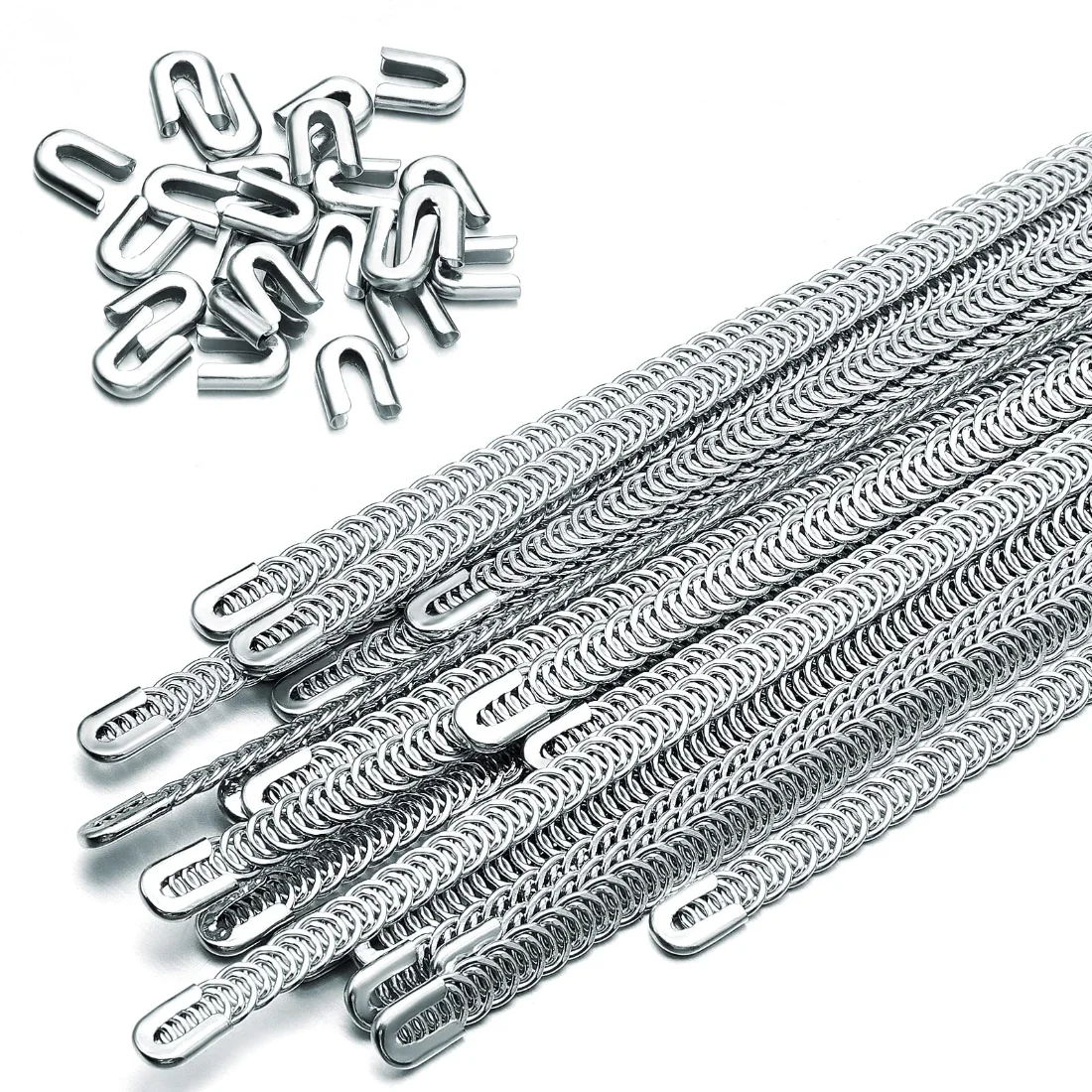 Amylove Spiral Metal Boning Steel Corset Boning 13.7 Inch 6mm