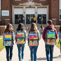 Amylove Clear Backpacks, 24 pcs, frame 2