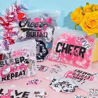 Amylove Cheerleader Gifts Cheer Makeup Bag Portable Sports Cosmetic, frame 2