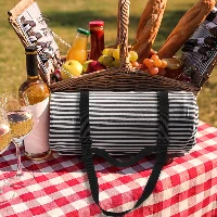 Amylove Picnic Blanket Carry Strap for Camping Motorcycle Bedroll, frame 2