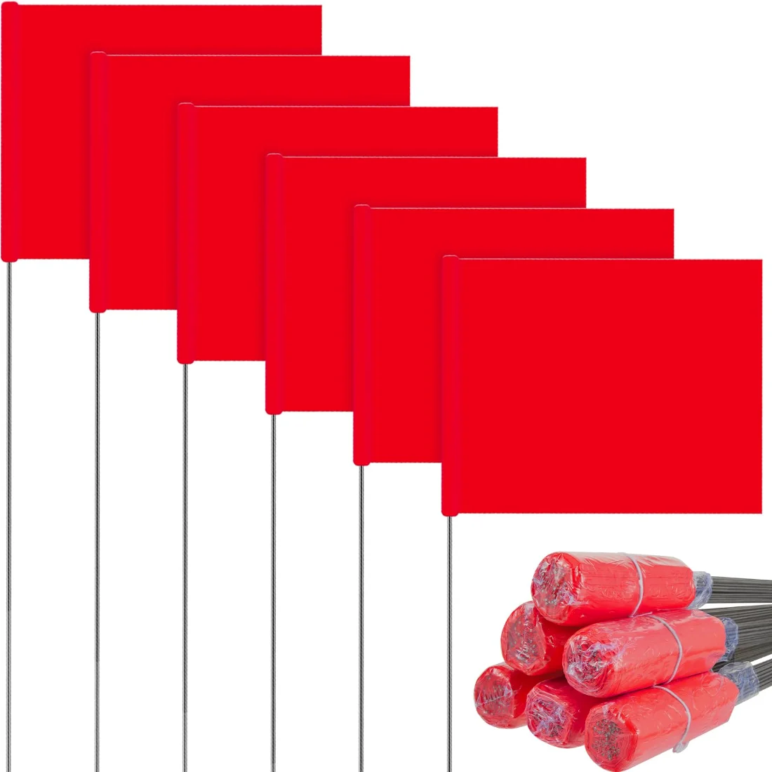 Amylove Marking Flags 15 x 4 x 5 Inch Marker Flags
