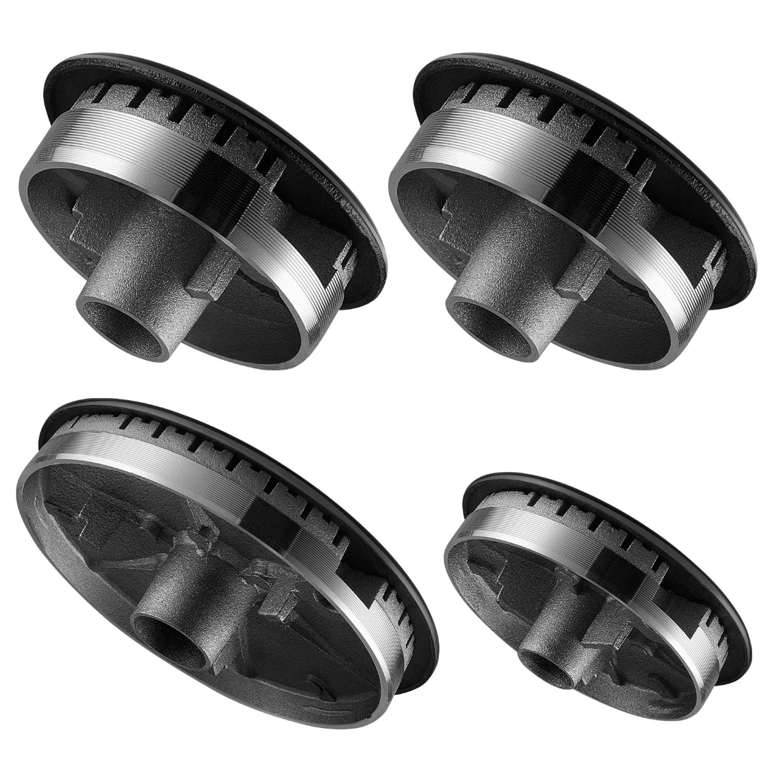 Amylove 4 Cooker Hat Set Oven Gas Hob Burner Crown Gas Stove Burner