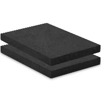 Amylove Thermoform Molding Foam Sheet 12 x 8 x 1 Inch Black, frame 1