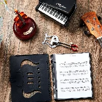 Amylove Flip Folder Trumpet Lyre Set, frame 3