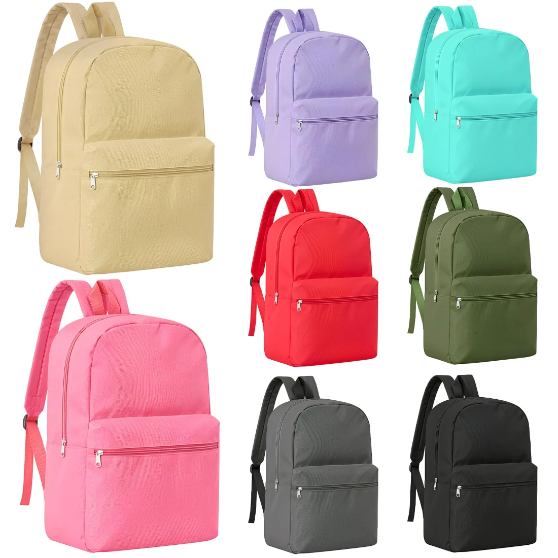 Amylove School Backpacks 17 Inch Mixed Color