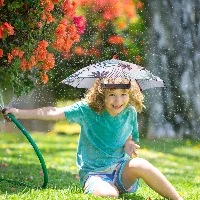 Amylove Umbrella Hat Hands-Free Colorful Head Umbrella Fishing Summer, frame 2