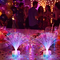 Amylove Mini Fiber Optic Lamp Glow Party Favors, frame 3