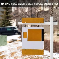 Amylove Real Estate Sign Clips for Hanging Signs, frame 3