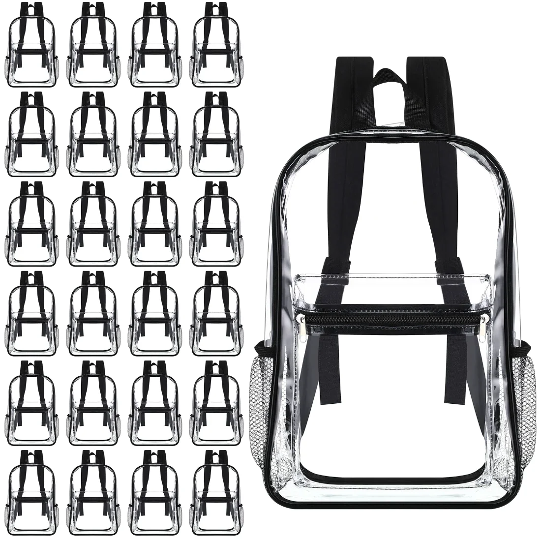 Amylove Clear Backpacks, 24 pcs