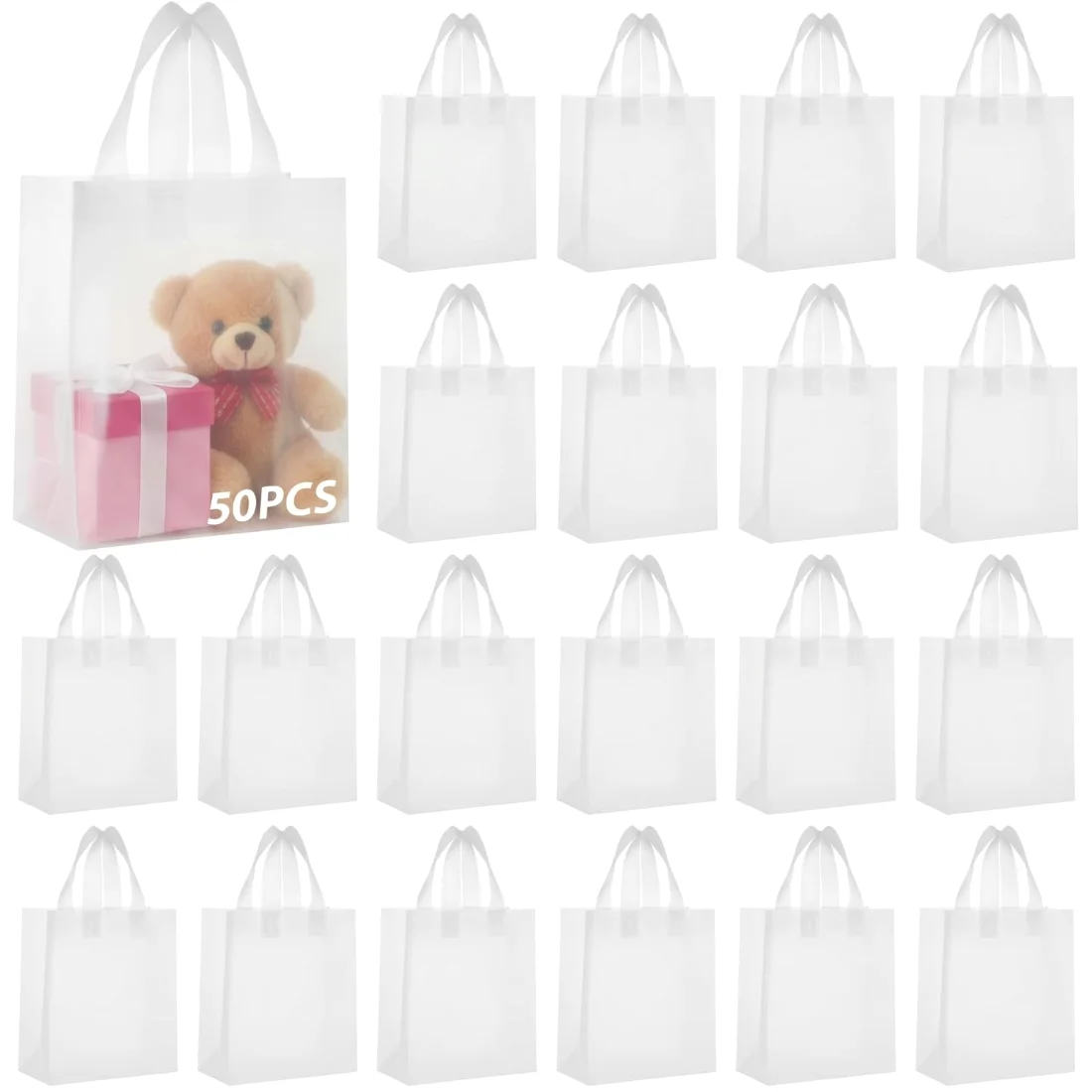 Amylove Clear Shopping Bags