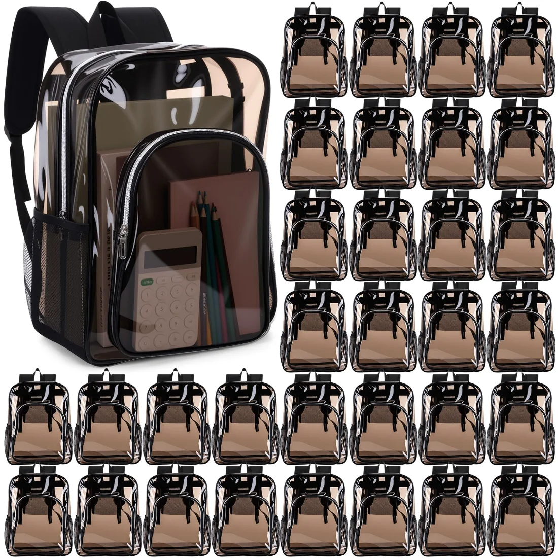 Amylove Clear Backpacks, 32 pcs