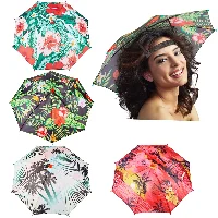 Amylove Umbrella Hat Hands-Free Colorful Head Umbrella Fishing Summer, frame 1