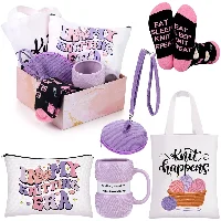 Amylove Christmas Knitting Gifts Set Knitters Crochet Lover, frame 1