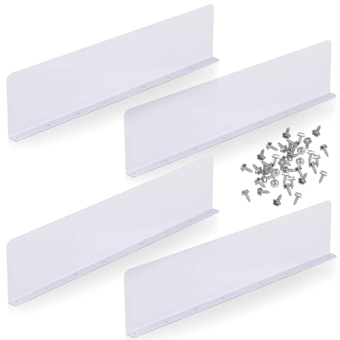 Amylove Gutter Valley Splash Guards Downspout Diverter