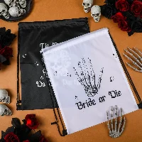Amylove Bride or Die Bachelorette Party Drawstring Bags, frame 4