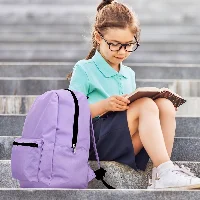 Amylove Backpack 17 inch Bookbags, frame 2